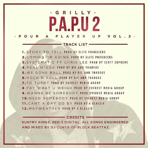 P.A.P.U. 2 (Pour A Player Up Vol. 2)