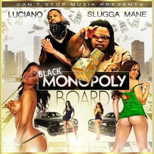 Black Monopoly Board