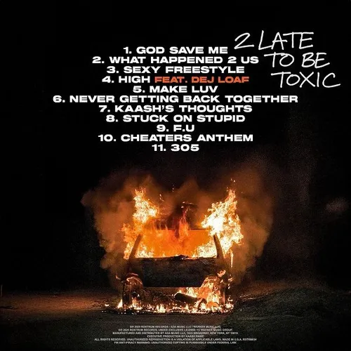2 Late To Be Toxic